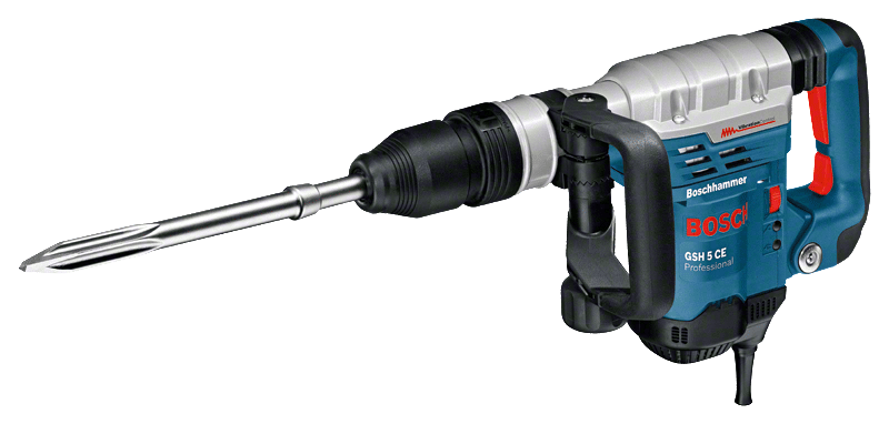BOSCH GSH 5CE - 5.6Kg 2-8.3J Demolition Hammer with Electronic Variable Speed Control