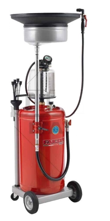 Oil Drain and Suction Unit with Viewer 65L FAICOM