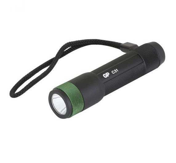 Compact Flashlight 85 Lumen incl. AA Battery