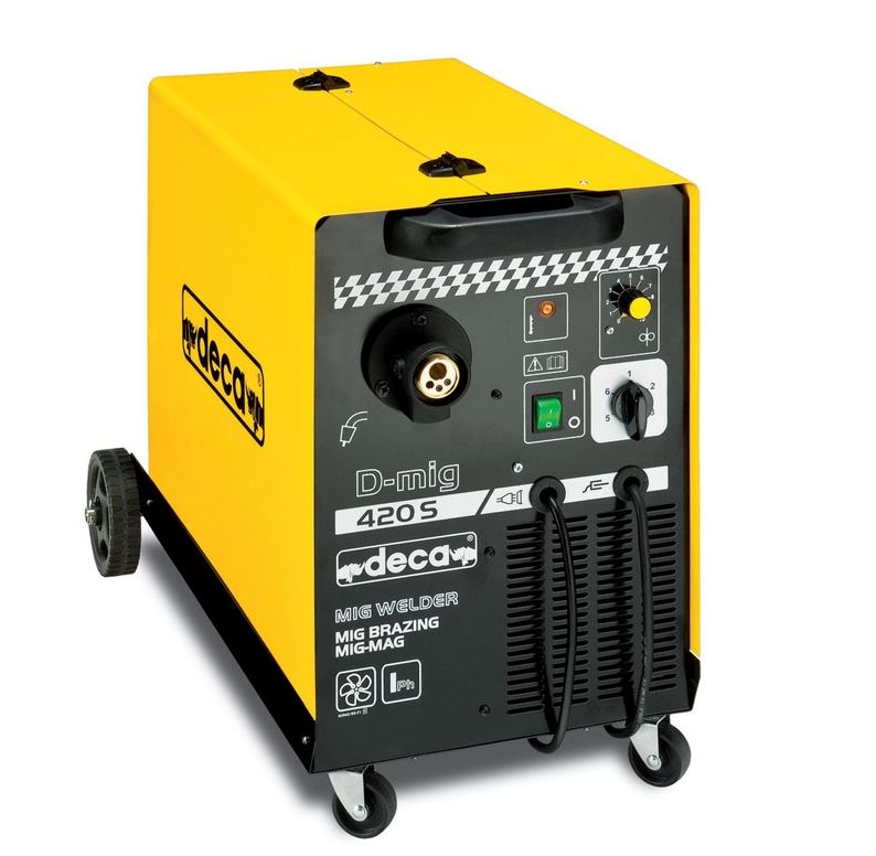 DECA D-MIG 420S - 200A Compact CO2 Wire Feed Welder