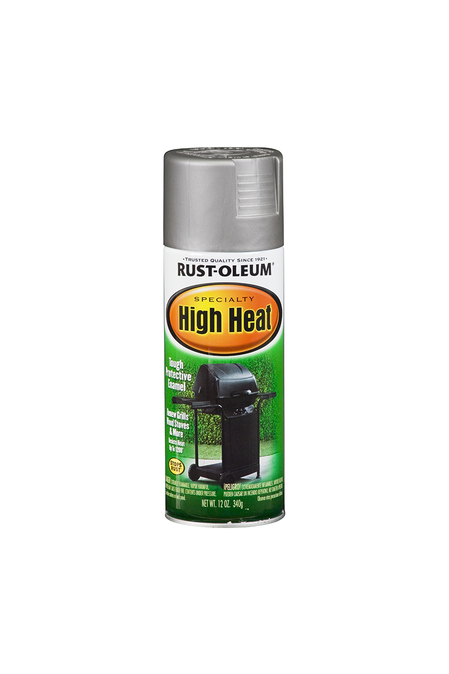 Professional Heat Resistant (648°C) Spray Paint - Gray