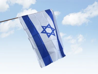 דגל ישראל 150X220 סמ+חוט