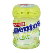 מסטיק מנטוס פיור ענבים ירוקים