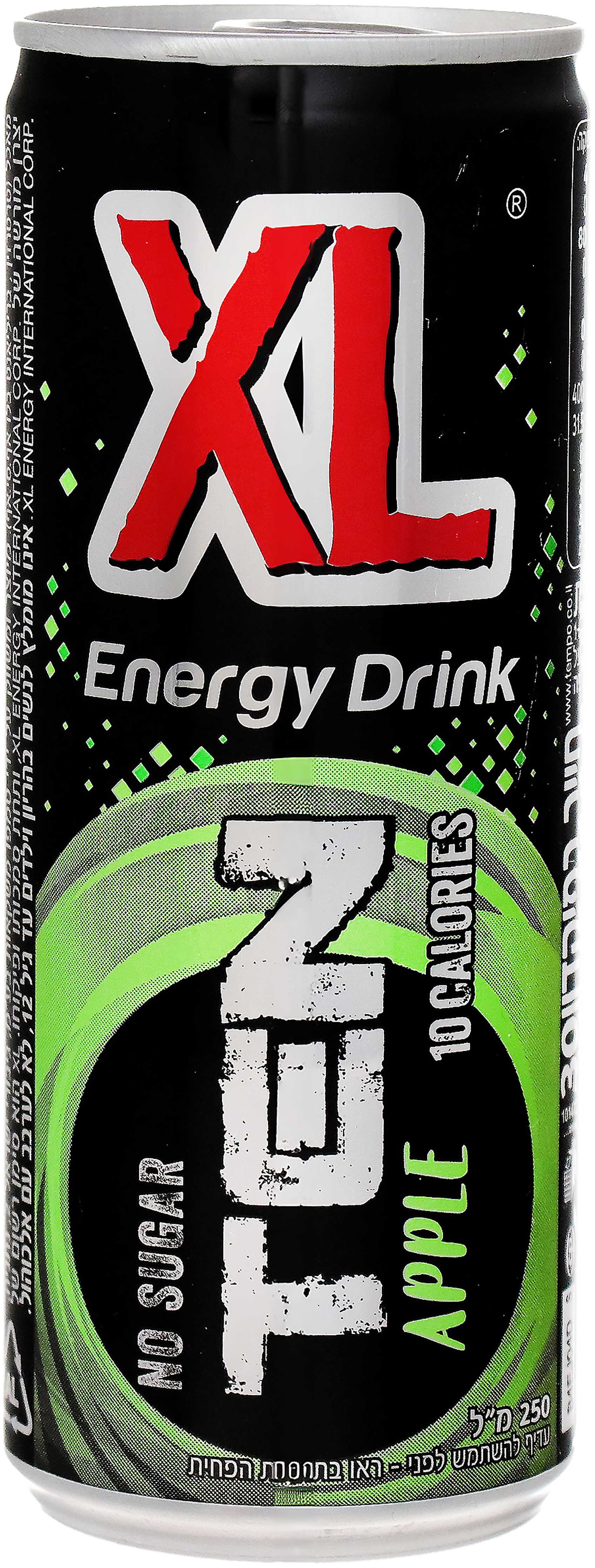 משקה xl תפוח 250 מ"ל